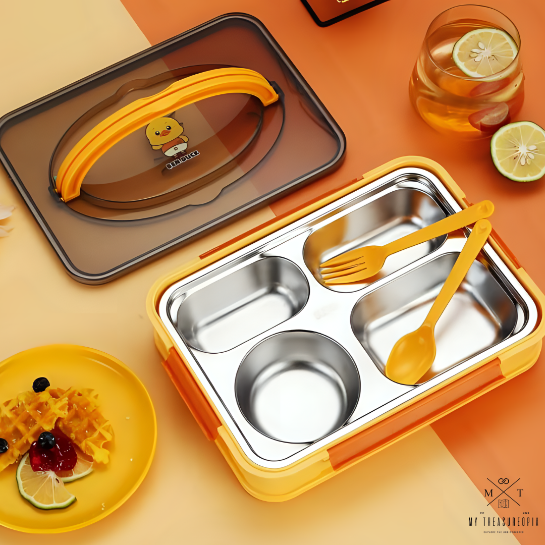 Duck Bento Lunch Box (1100 ML + 150 ML Soup Bowl)