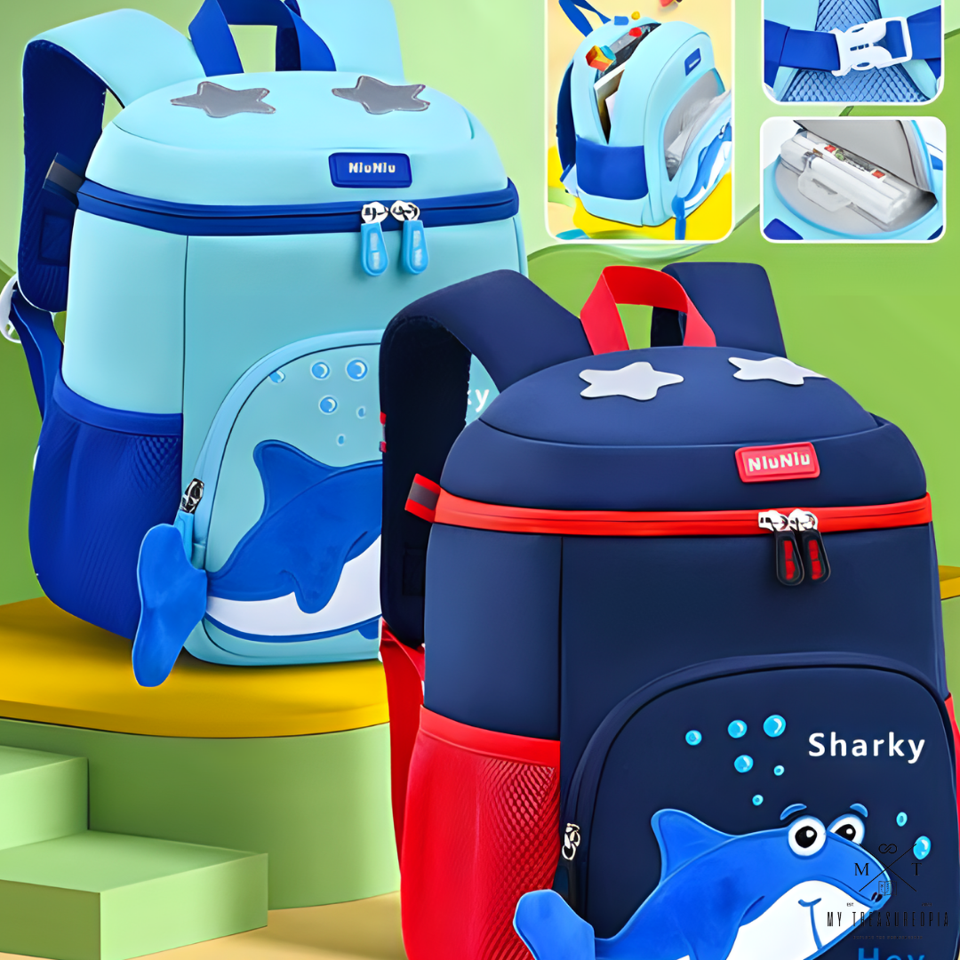 I am Sharky School Bag