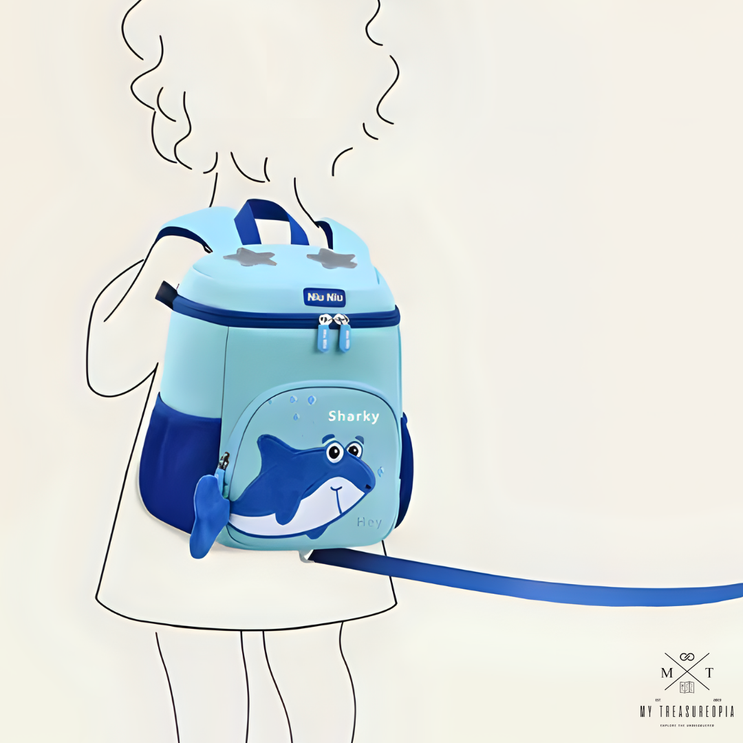 I am Sharky School Bag