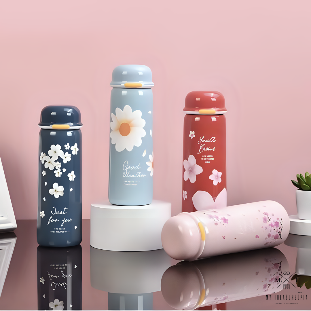 Blossom Season Water Bottle - 440ML