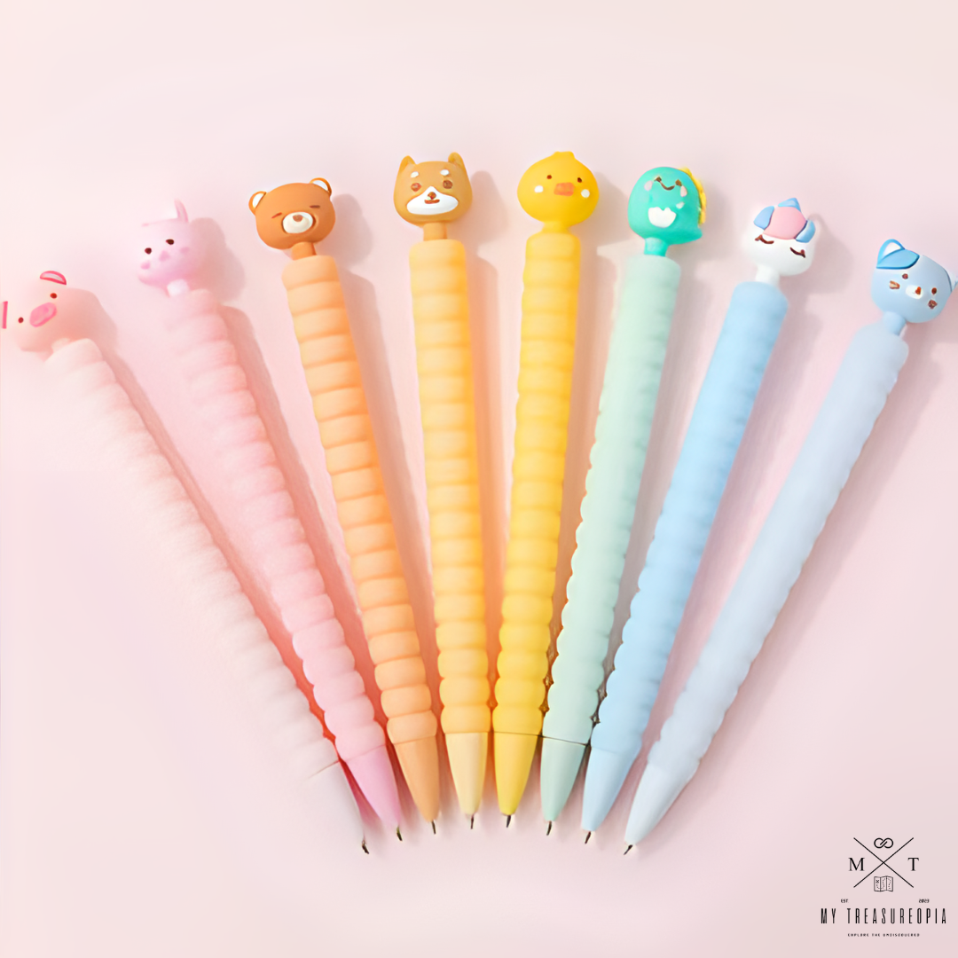 Silicone Mechanical Pencil ( Unicorn , Dino, Bear , Bunny, Duck , Dog )