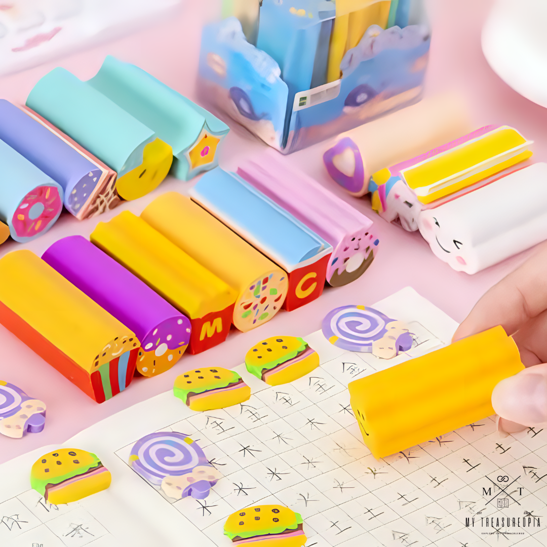 Unicorn Eraser Box ( Box Contains 6 Pcs Eraser )