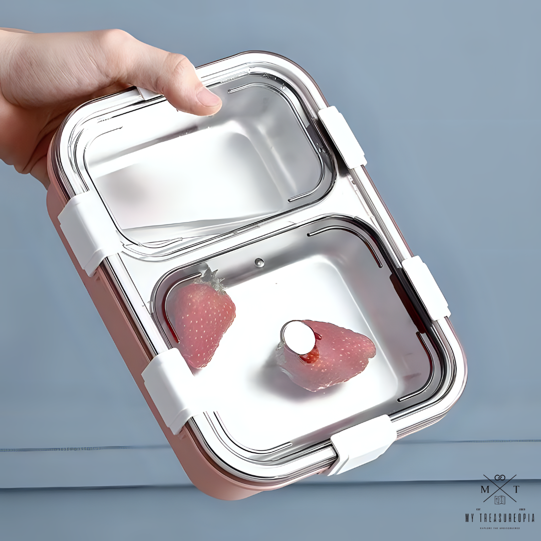 Bright & Beautiful Stainless Steel Lunch Box - 800ML