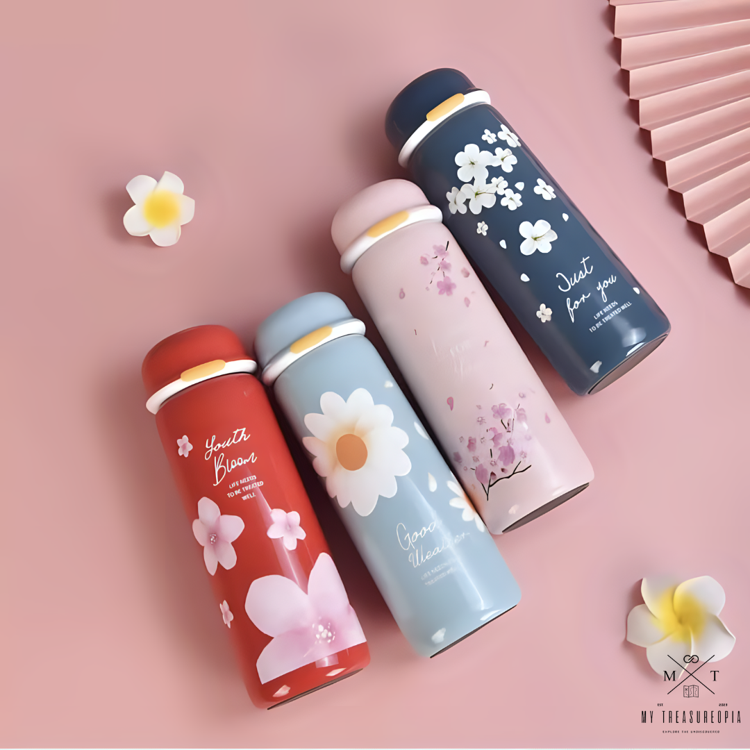 Blossom Season Water Bottle - 440ML