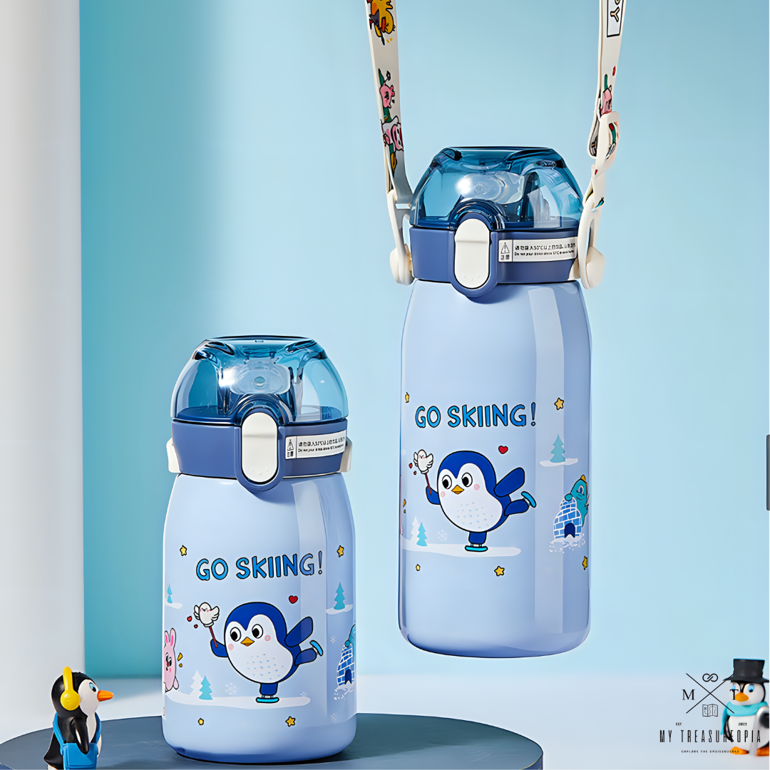 Animal Theme School Water Bottle - 530ML