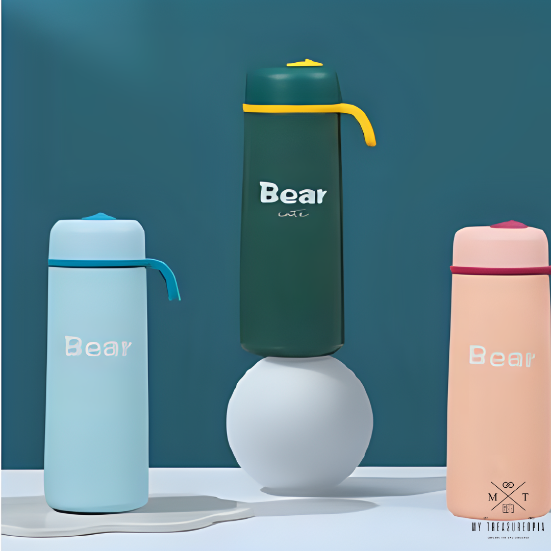 Bear Cute Stainless Steel Water Bottle - 350ML