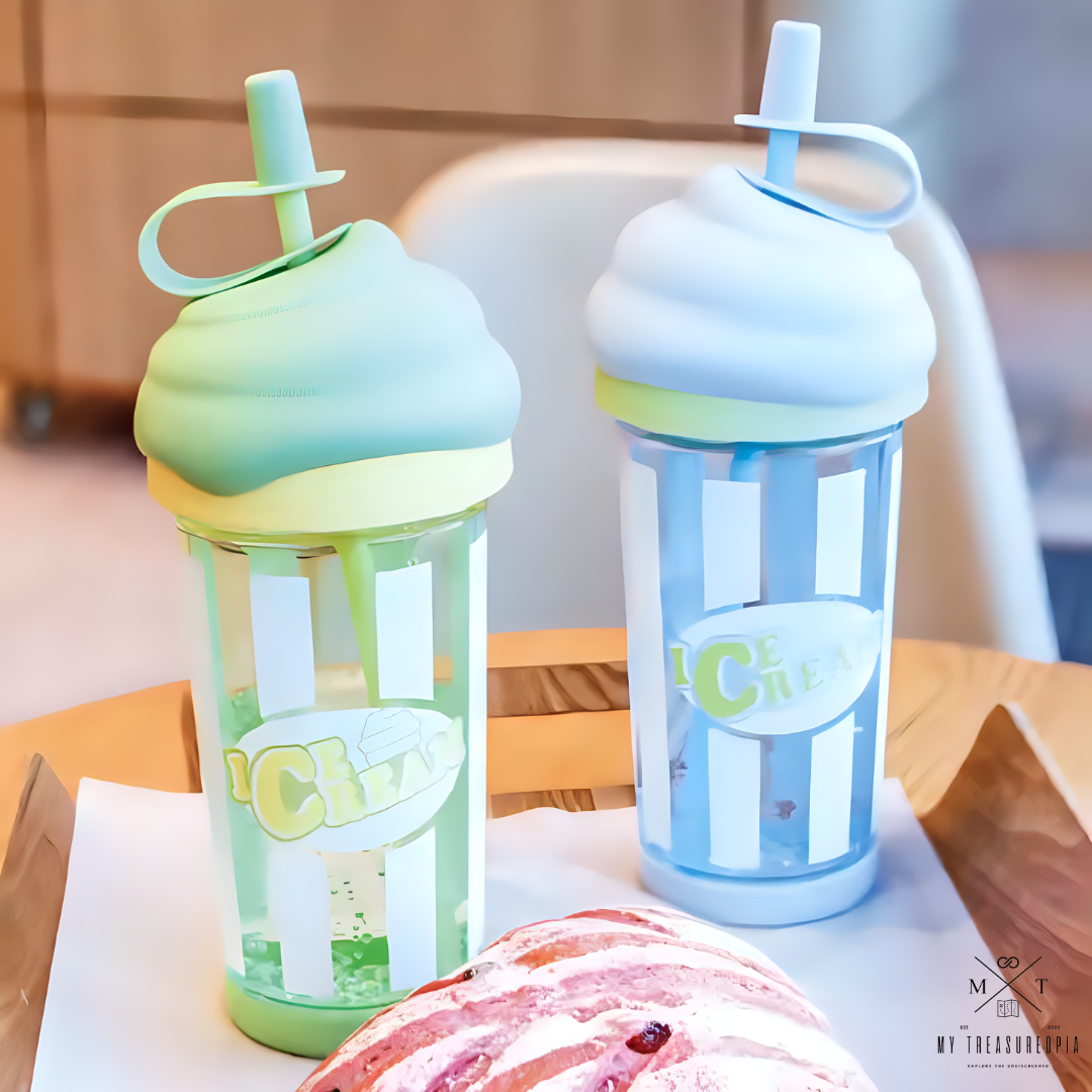 Ice Cream Water Bottle - 500ML