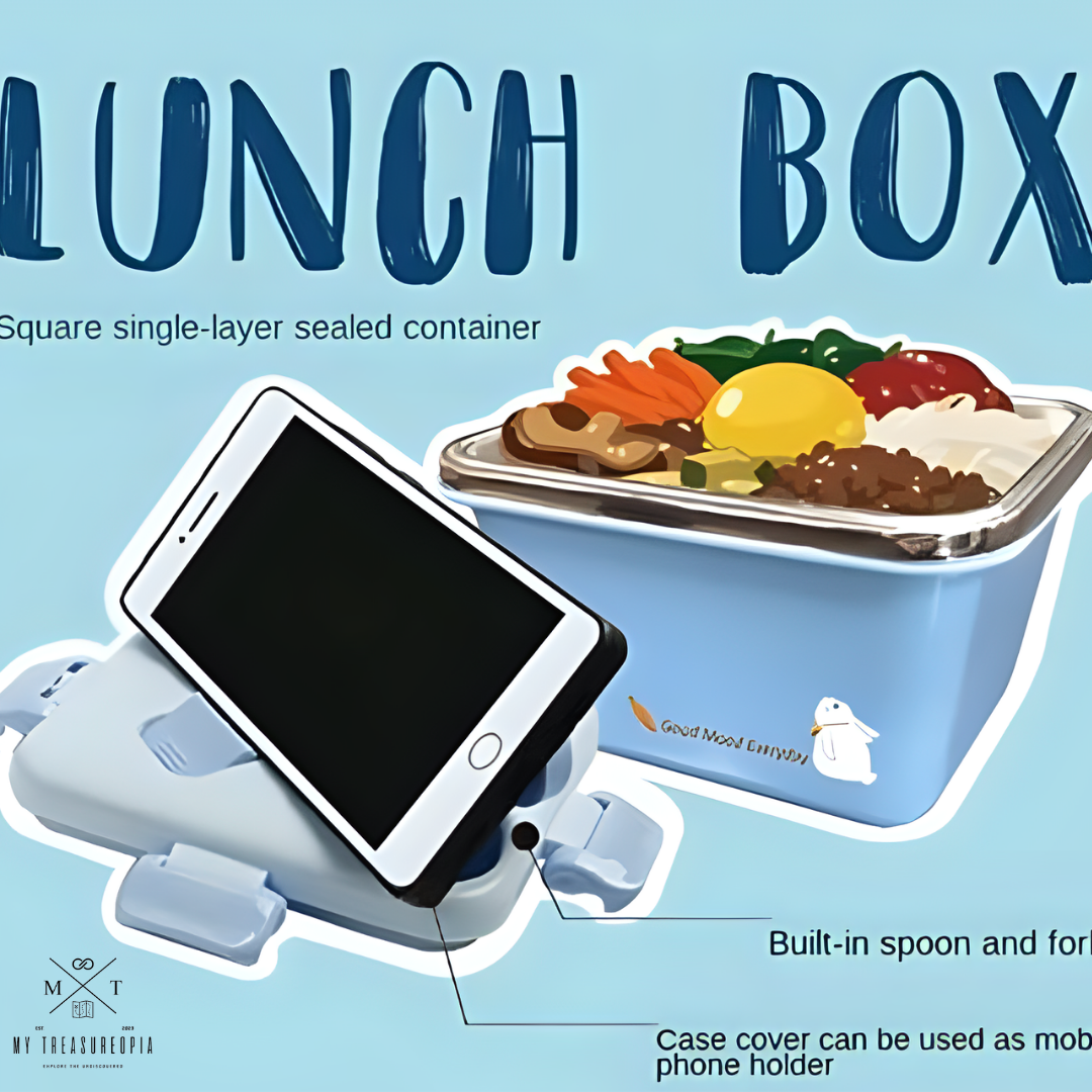 One Bowl Meal Stainless Steel Lunch Box - 650ML