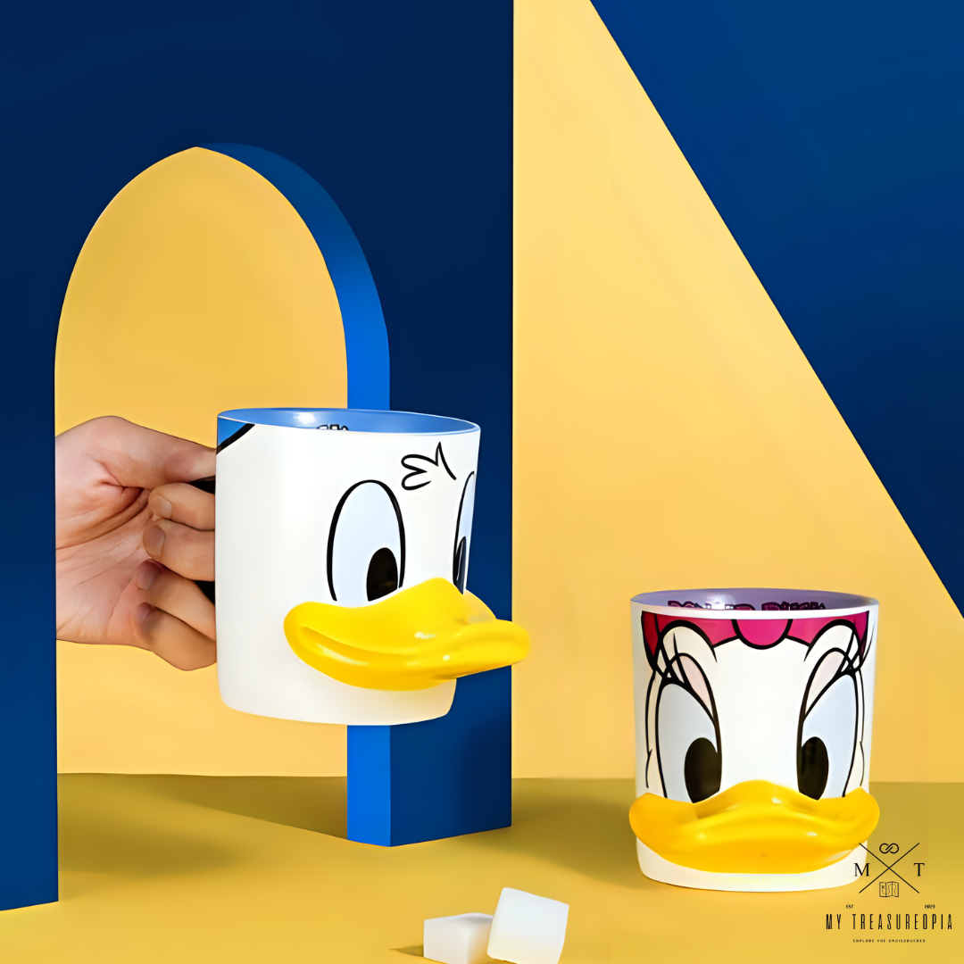 Donald Or Daisy Duck Ceramic Mug (1 Piece)