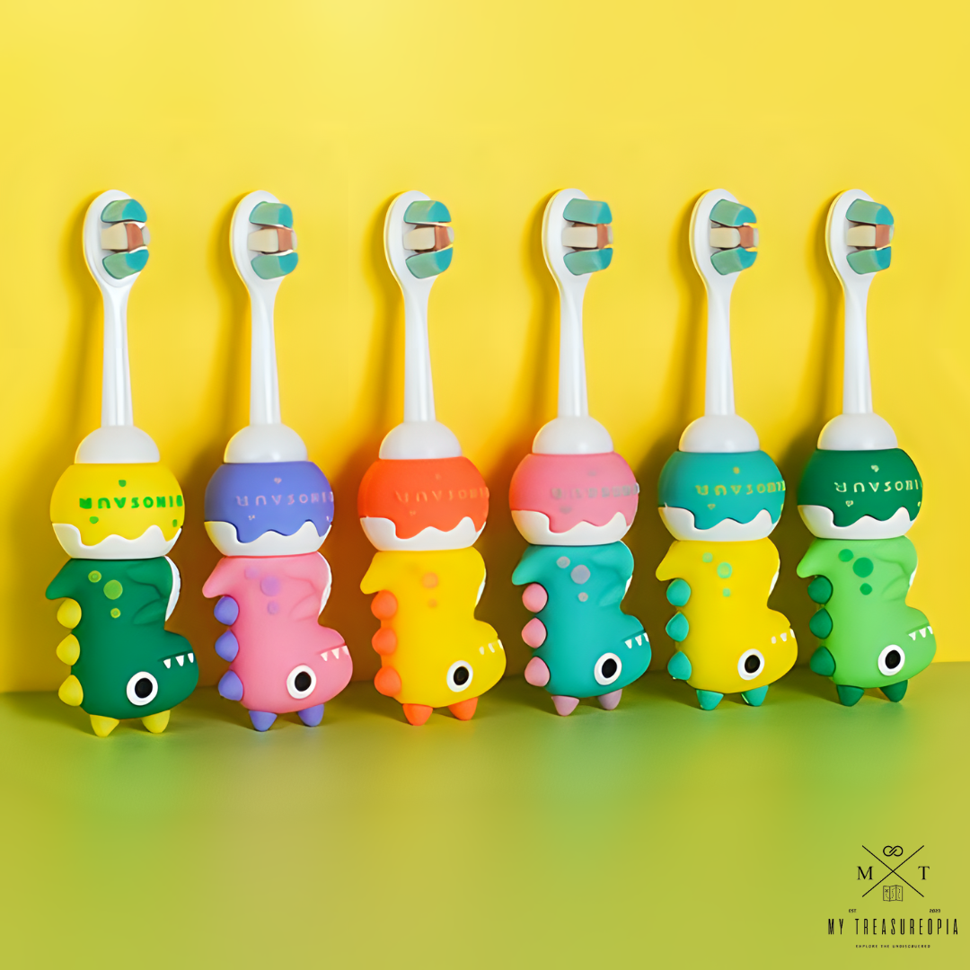 Baby Dino Toothbrush For Kids