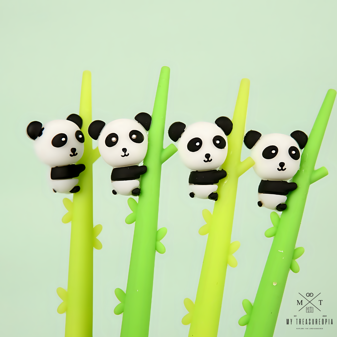 My Panda Gel Pen Set ( Pack Of 6 Pcs )