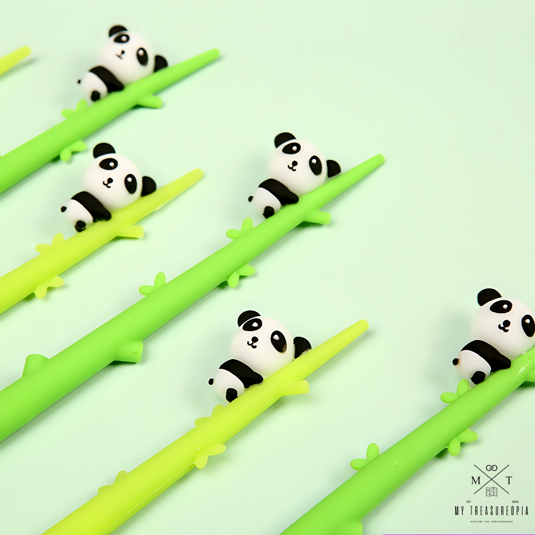 My Panda Gel Pen Set ( Pack Of 6 Pcs )