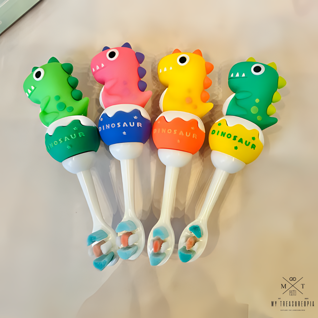 Baby Dino Toothbrush For Kids