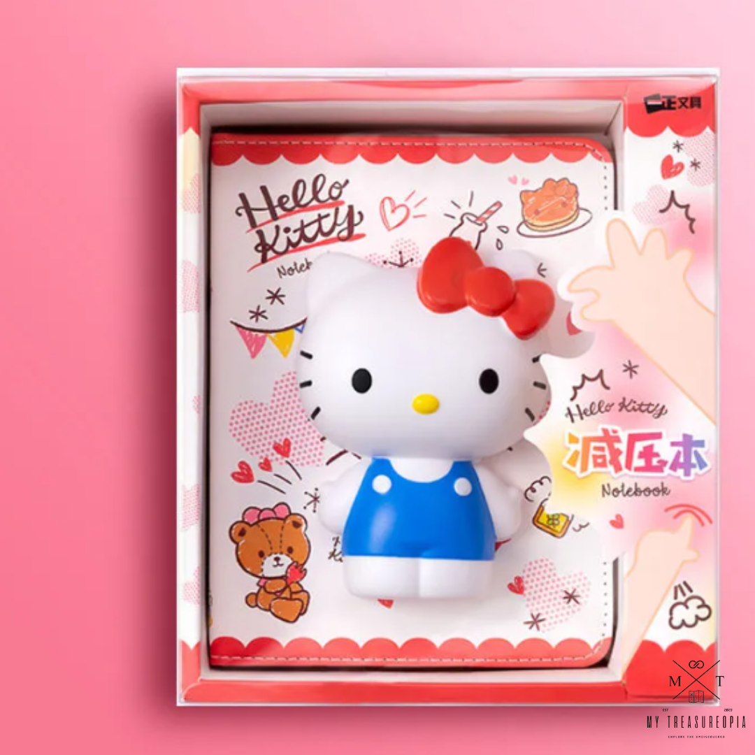 Hello Kitty Diary With Squishy Toy