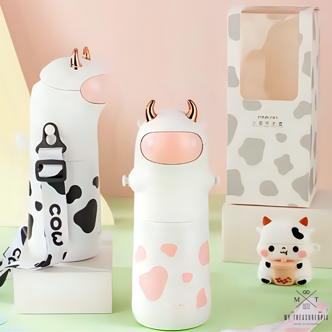 Cow Water Bottle - 560ML