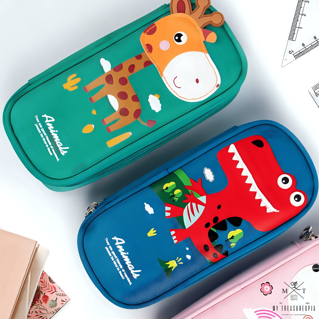 Animals Soft Pencil Case