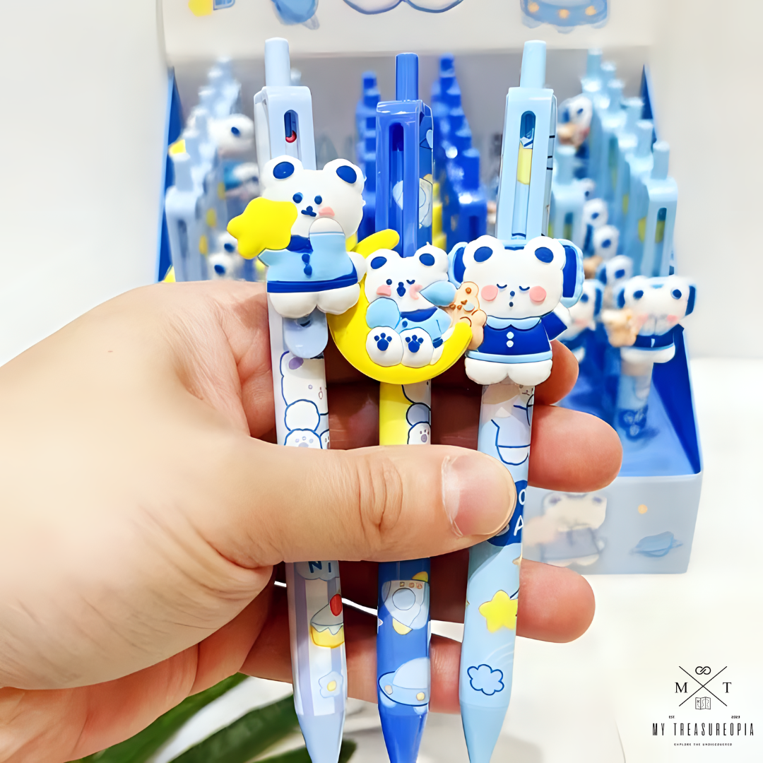 Happy Day Ball Point Pen ( Pack Of 3 Pcs )