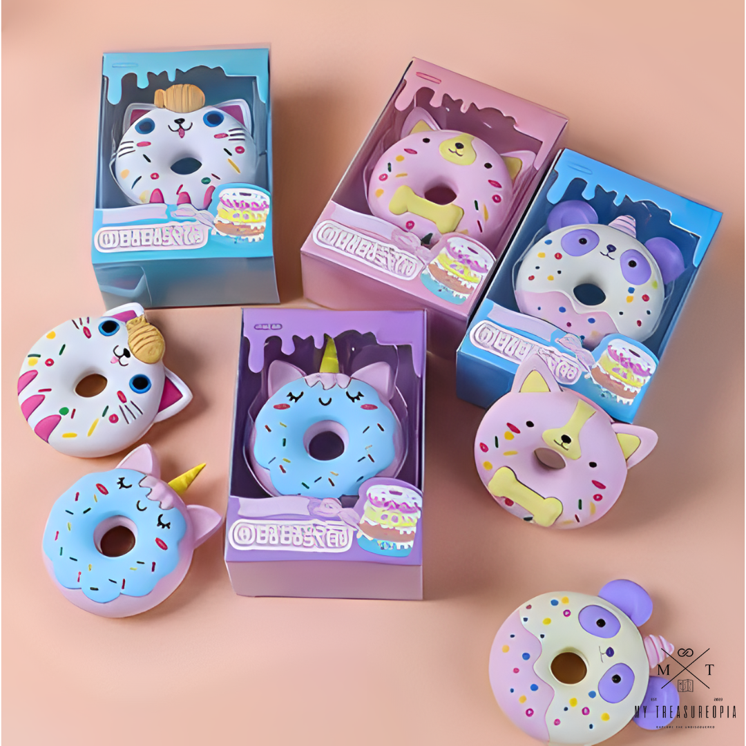 Doughnut Eraser ( Pack Of 4 )