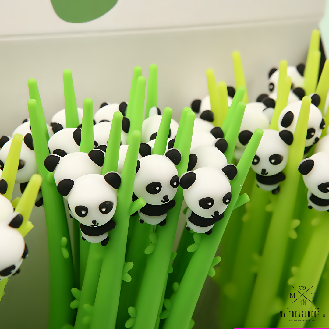 My Panda Gel Pen Set ( Pack Of 6 Pcs )