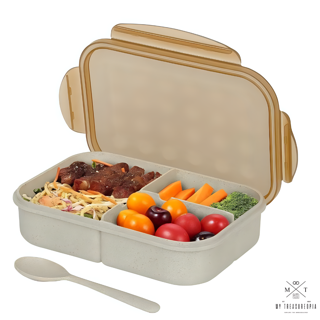 Rasta Pasta 3 Compartment Lunch Box - 1150ML