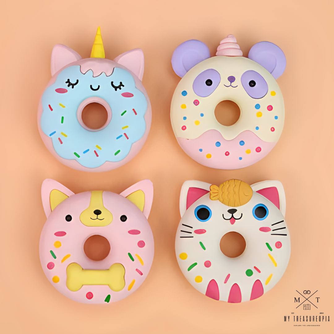 Doughnut Eraser ( Pack Of 4 )