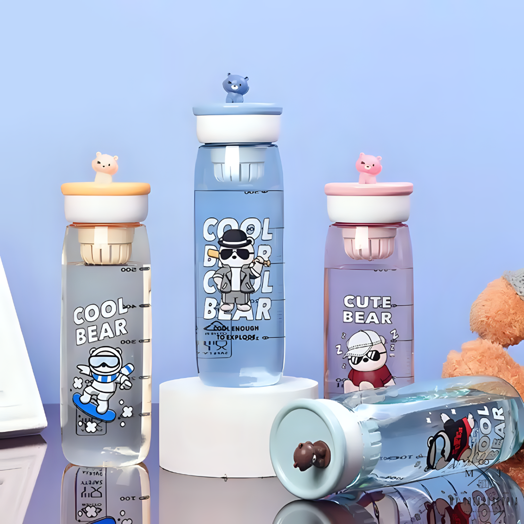 Cool Bear Water Bottle - 600ML