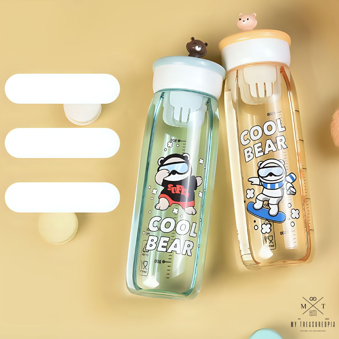 Cool Bear Water Bottle - 600ML