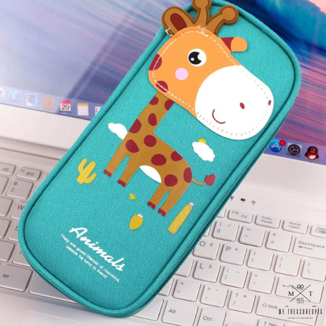 Animals Soft Pencil Case