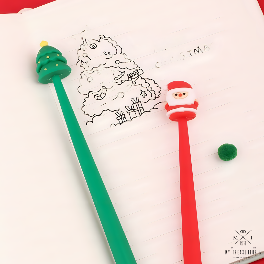 Merry Christmas Gel Pens ( Pack Of 3 )