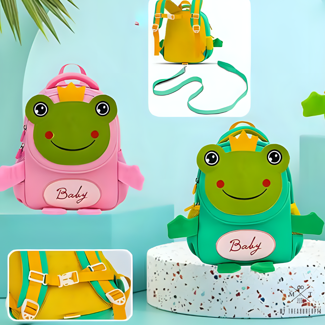 My Cute Frog School Bag