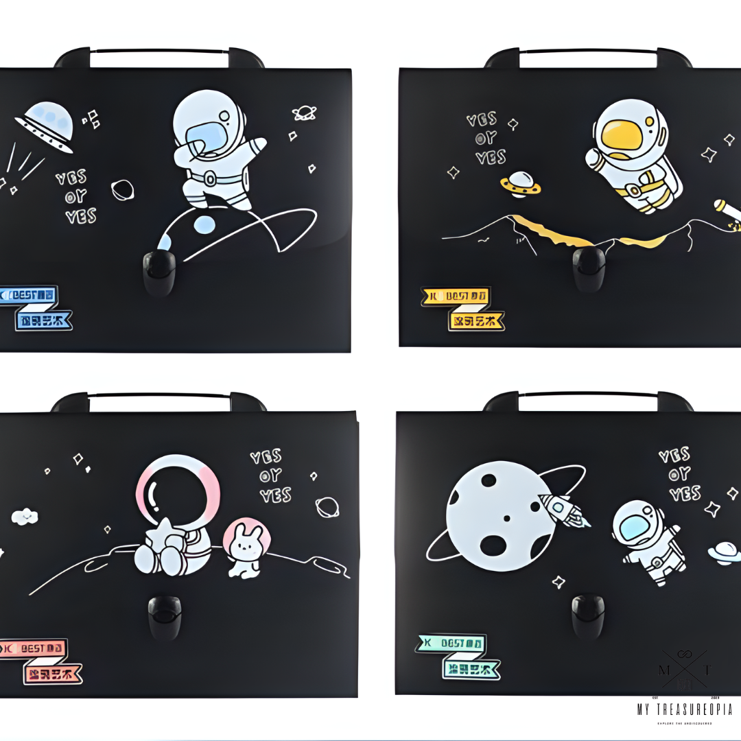 Space & Astronaut Folder Bag - A4