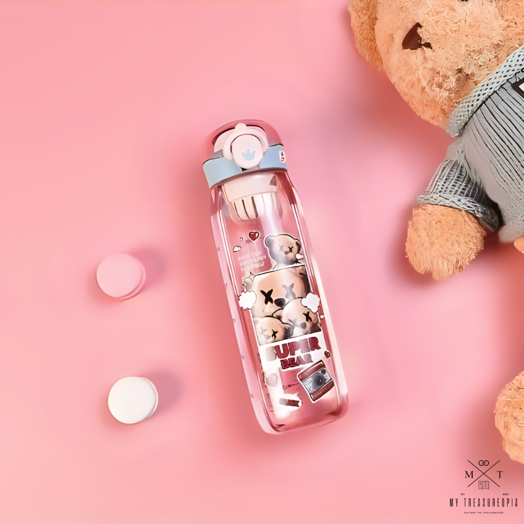 Super Bear Water Bottle - 600ML