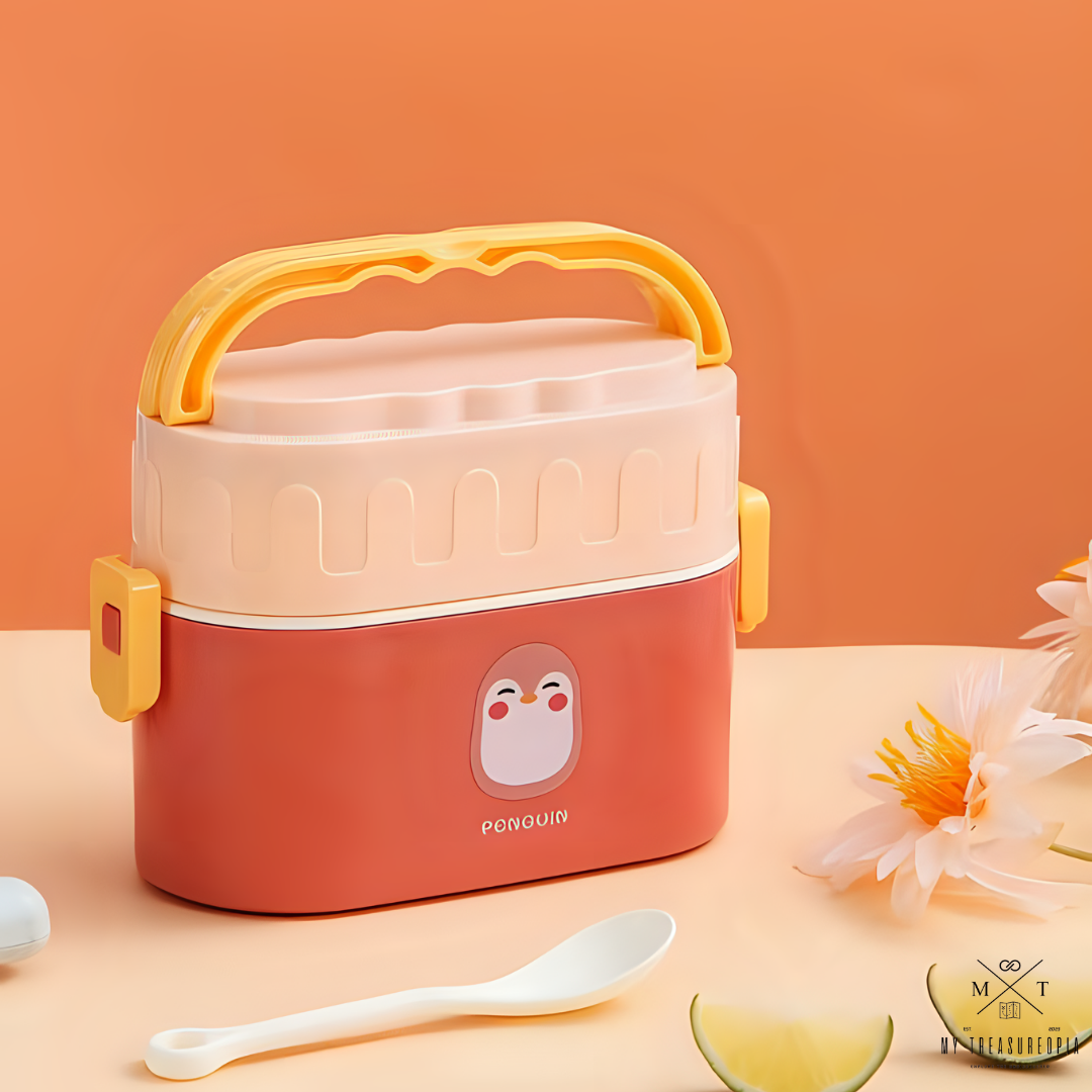 Fuji Kitchen Double Layer Lunch Box - 950ML