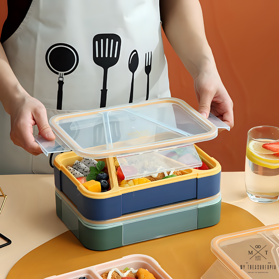 Chic Tokyo 3 Compartment Lunch Box - 1000ML