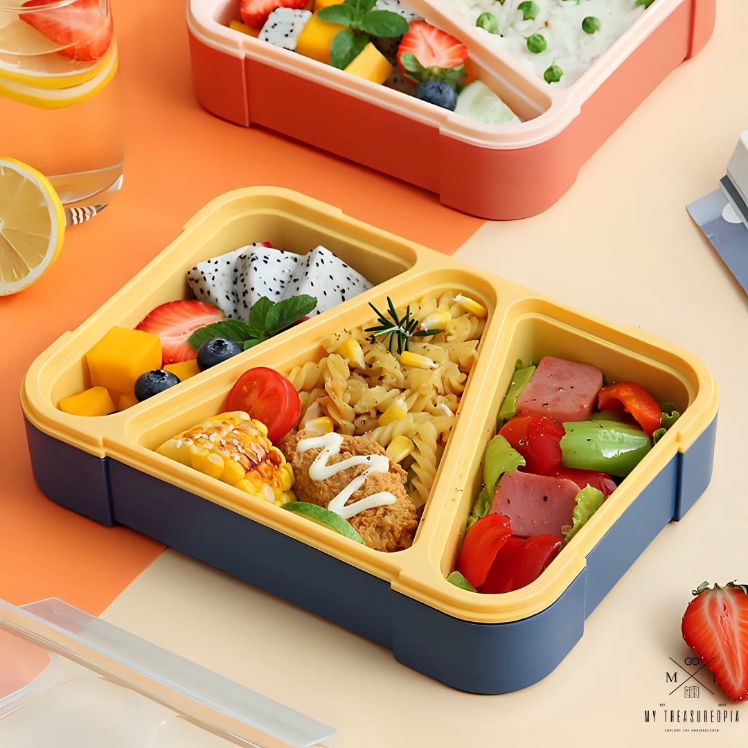 Chic Tokyo 3 Compartment Lunch Box - 1000ML