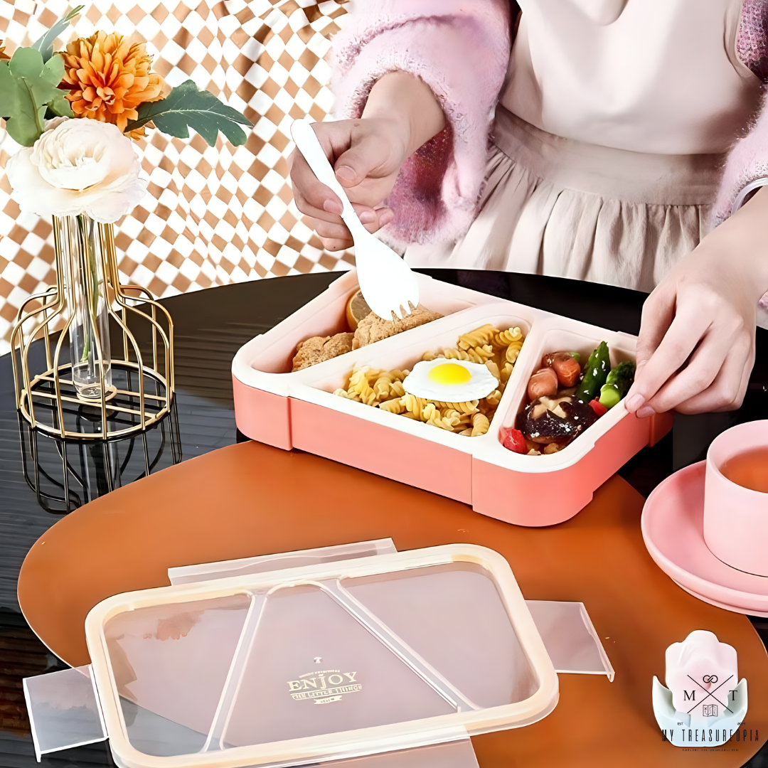 Chic Tokyo 3 Compartment Lunch Box - 1000ML