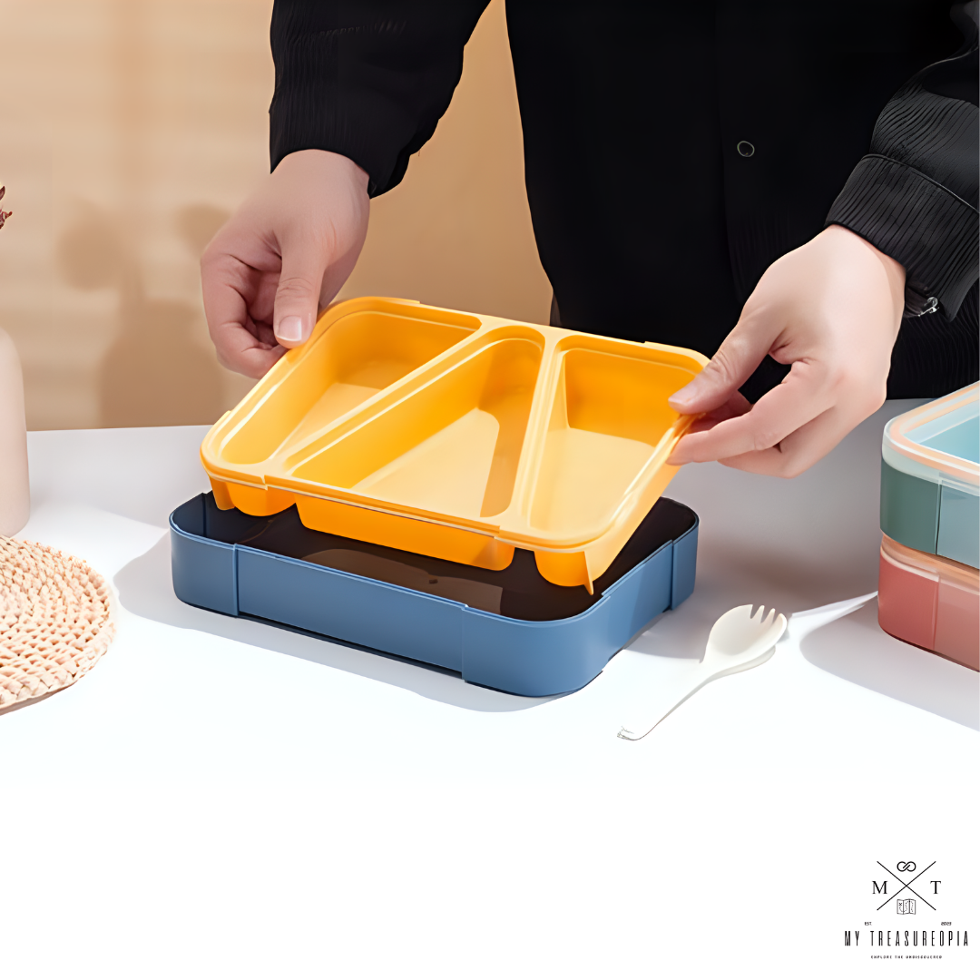 Chic Tokyo 3 Compartment Lunch Box - 1000ML