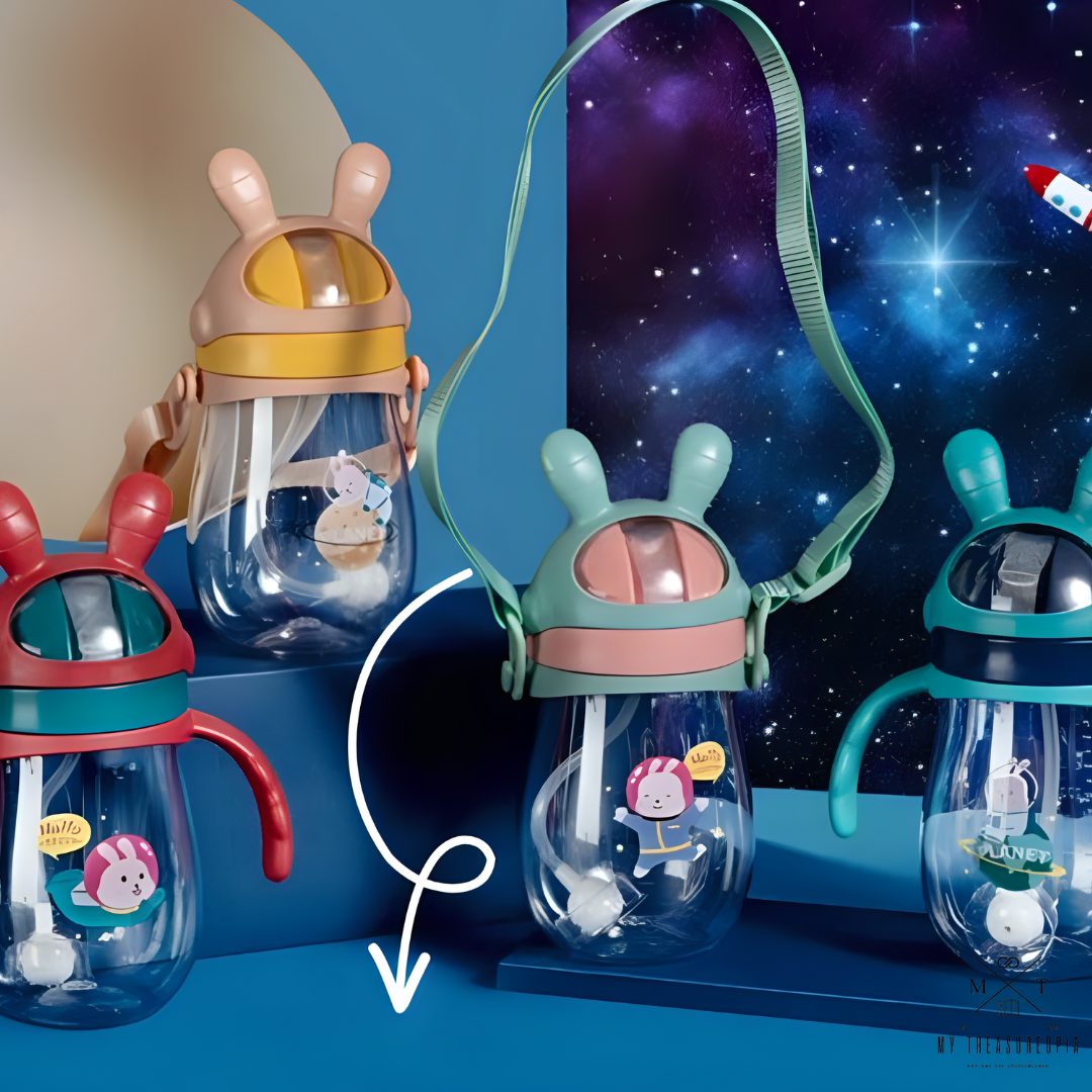 Space Bunny Water Bottle - 350ML