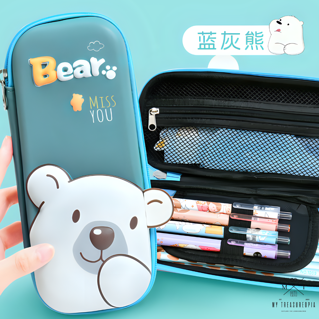 MISS YOU BEAR Pencil Case