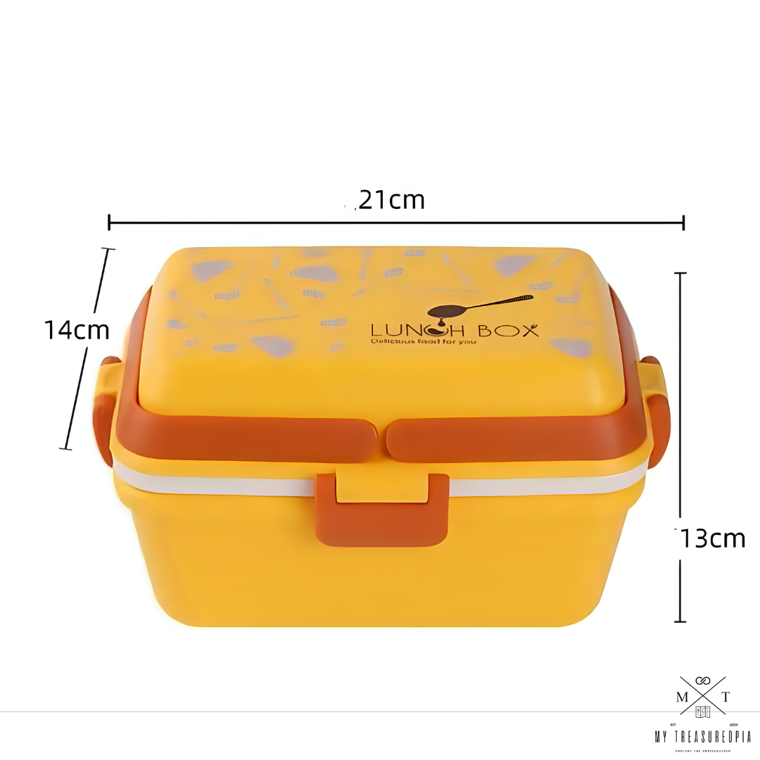 Lucky Golden Lunch Box - 1300ML