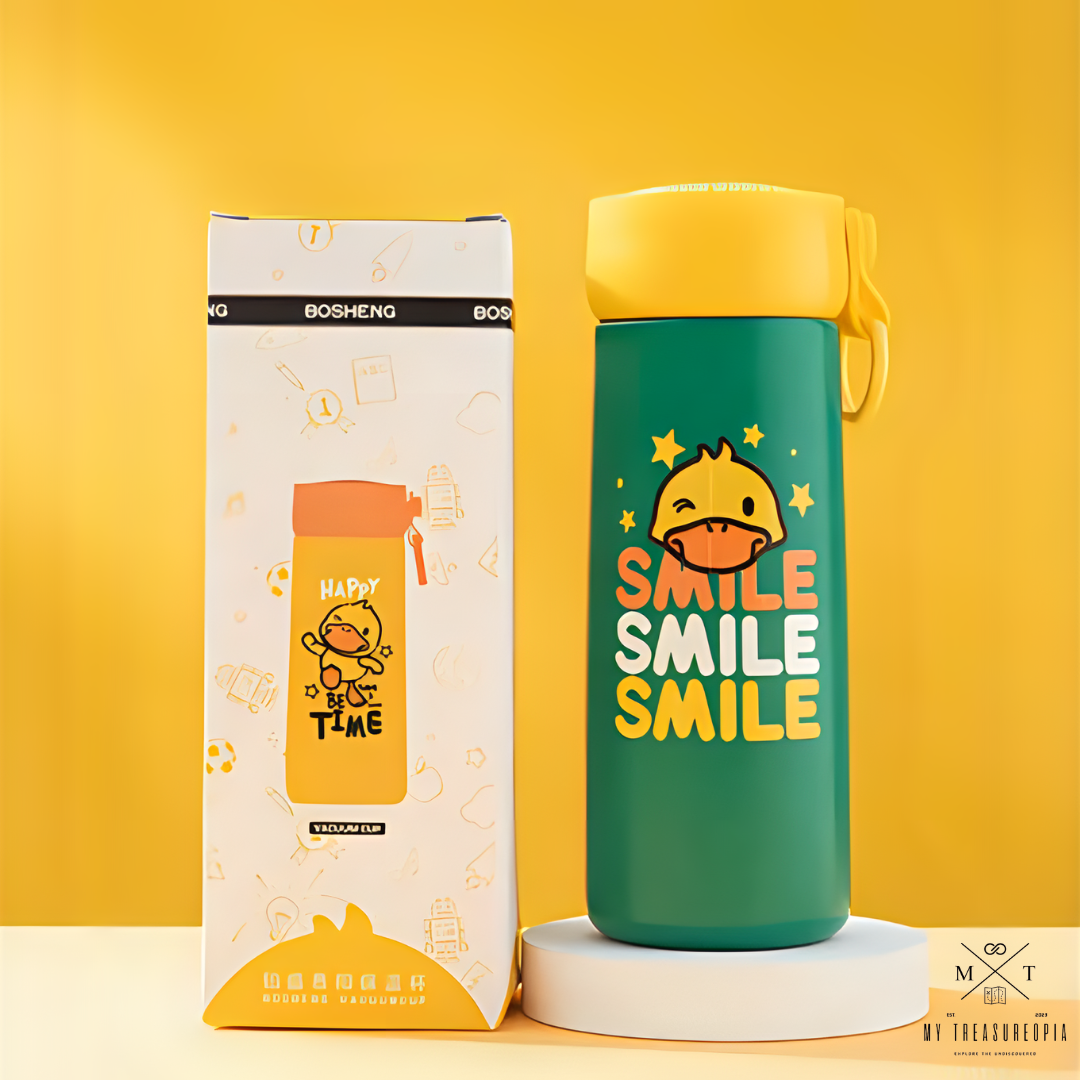 Duck Squad Stainless Steel Water Bottle - 350ML