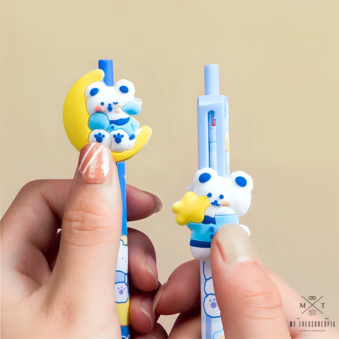 Happy Day Ball Point Pen ( Pack Of 3 Pcs )