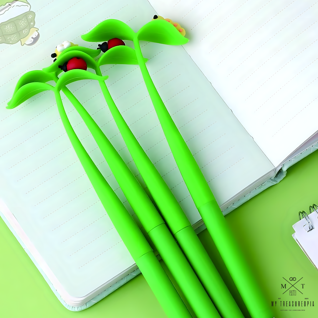 Insect Diary Gel Pen ( Pack Of 3 Pcs )