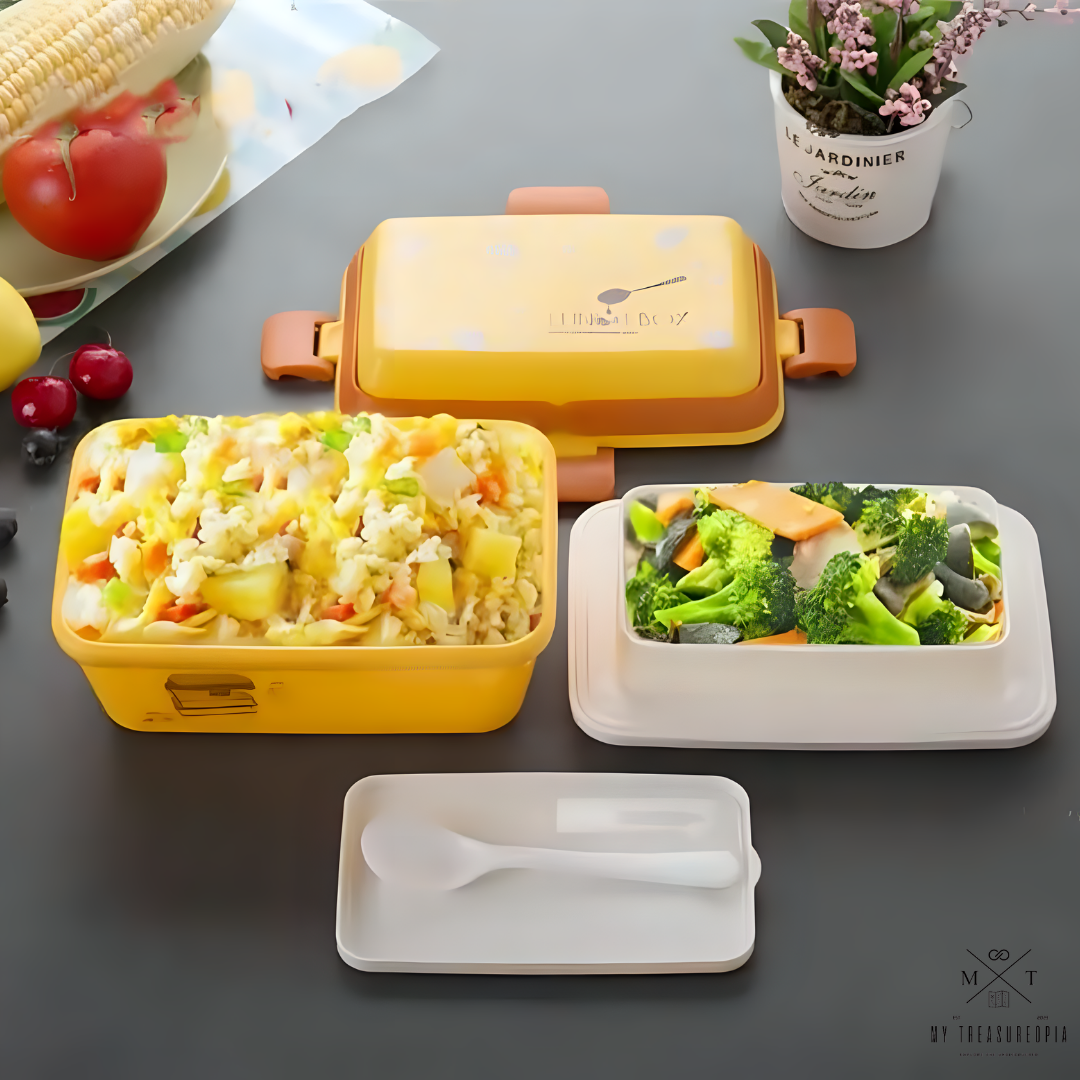 Lucky Golden Lunch Box - 1300ML