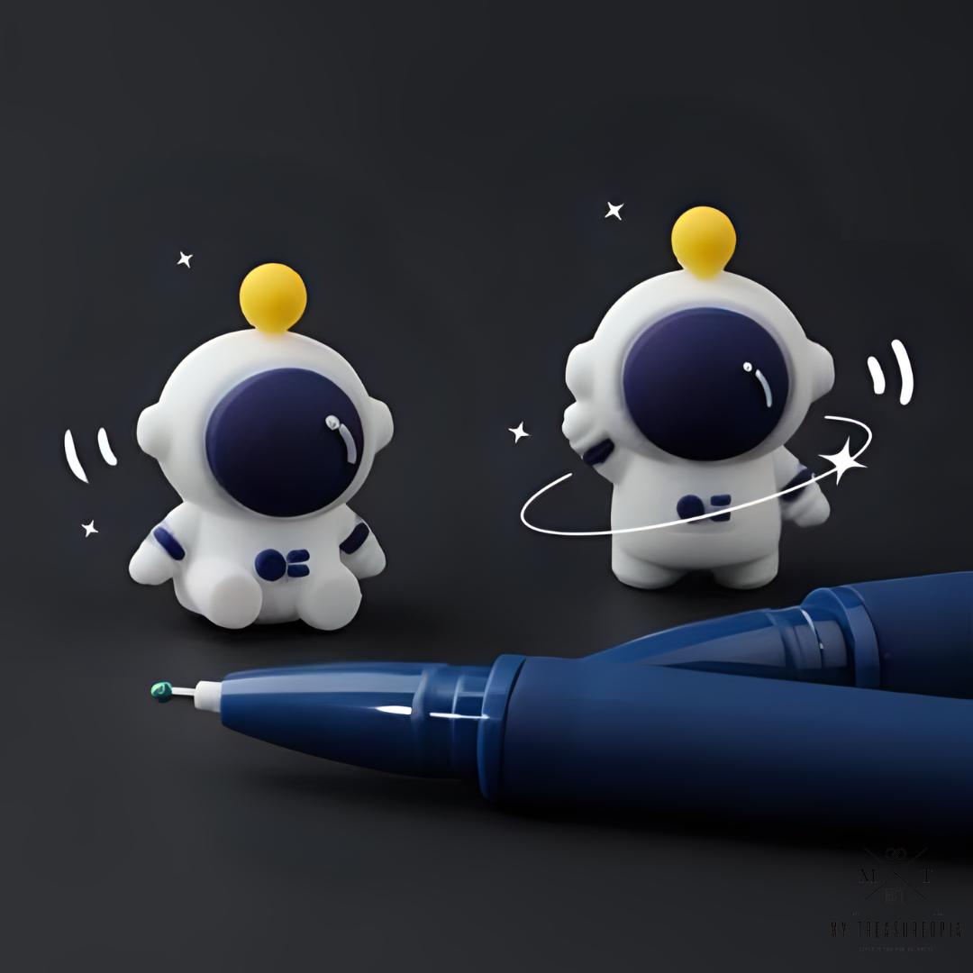 Astronaut Gel Pen ( Pack Of 3 Pcs )