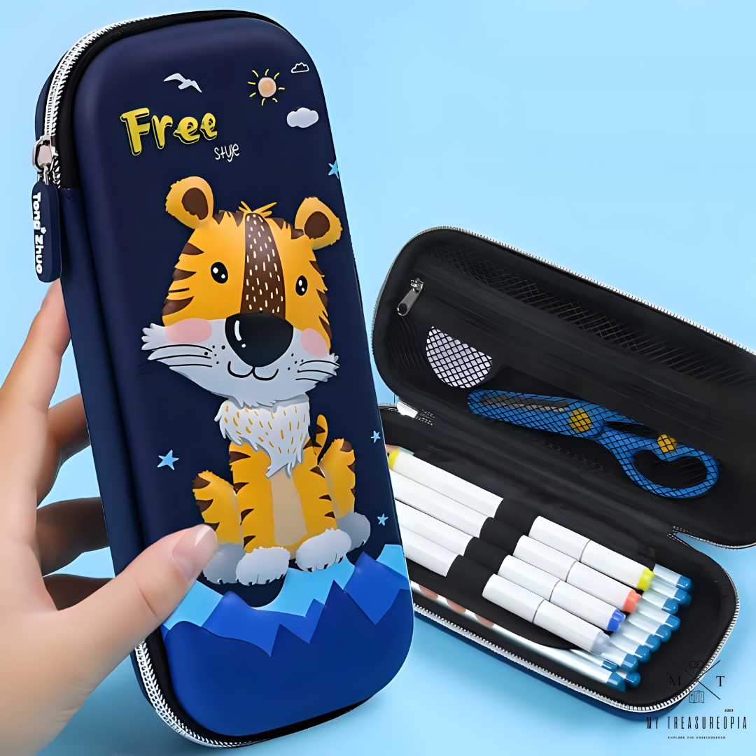 Freestyle Tiger Pencil Case