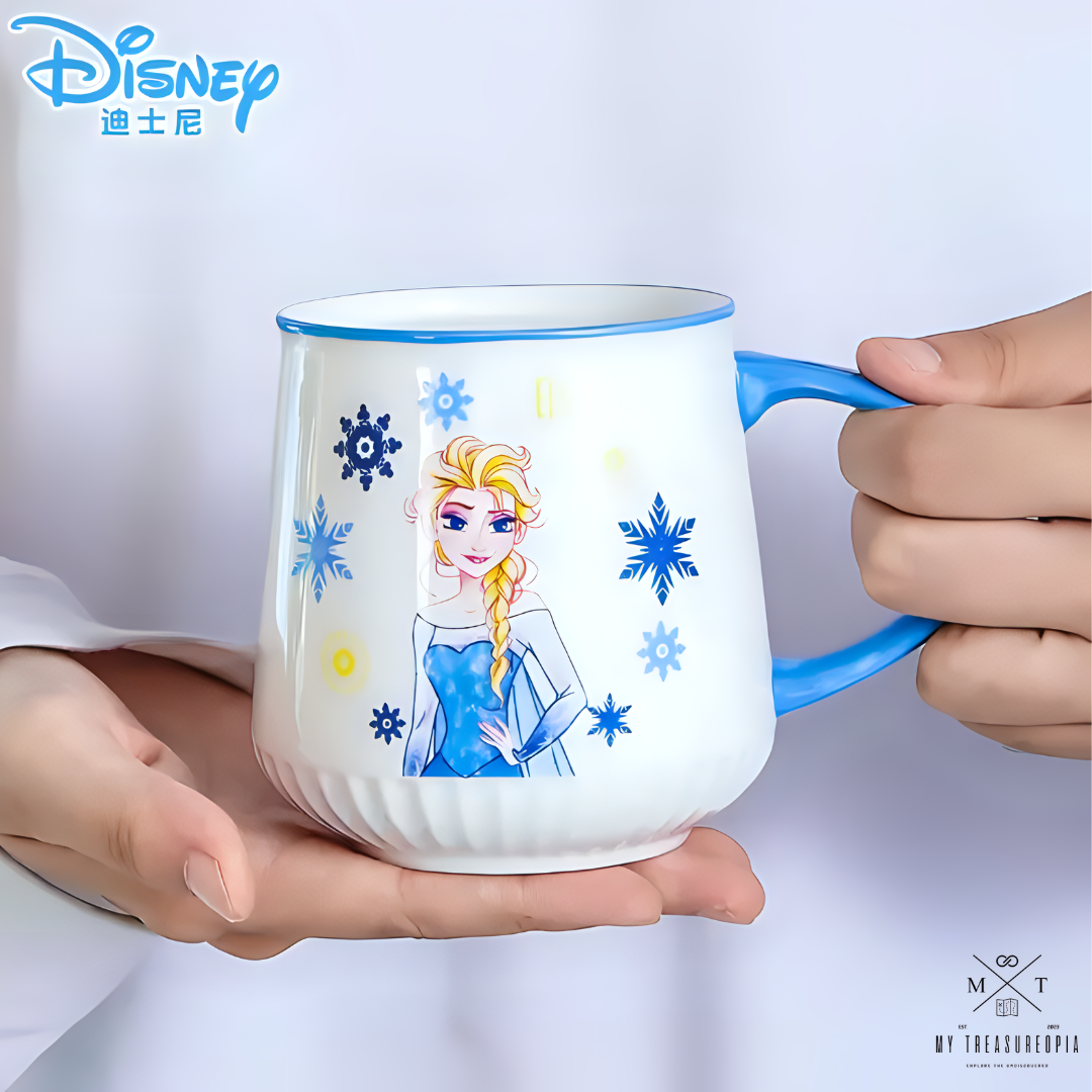 Frozen Ceramic Mug With Lid (1 Piece)