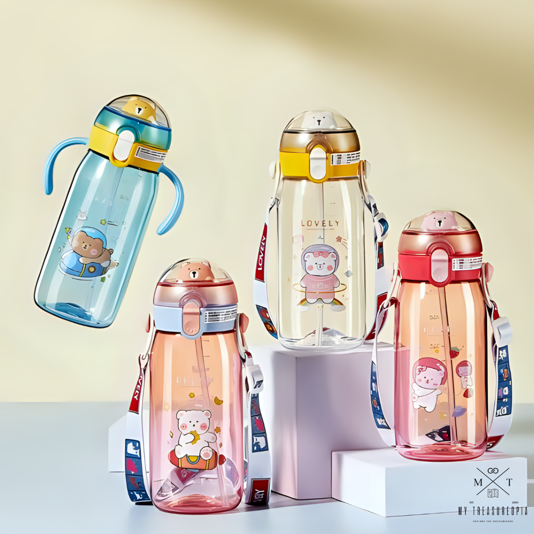 Bear Family Water Bottle - 550ML