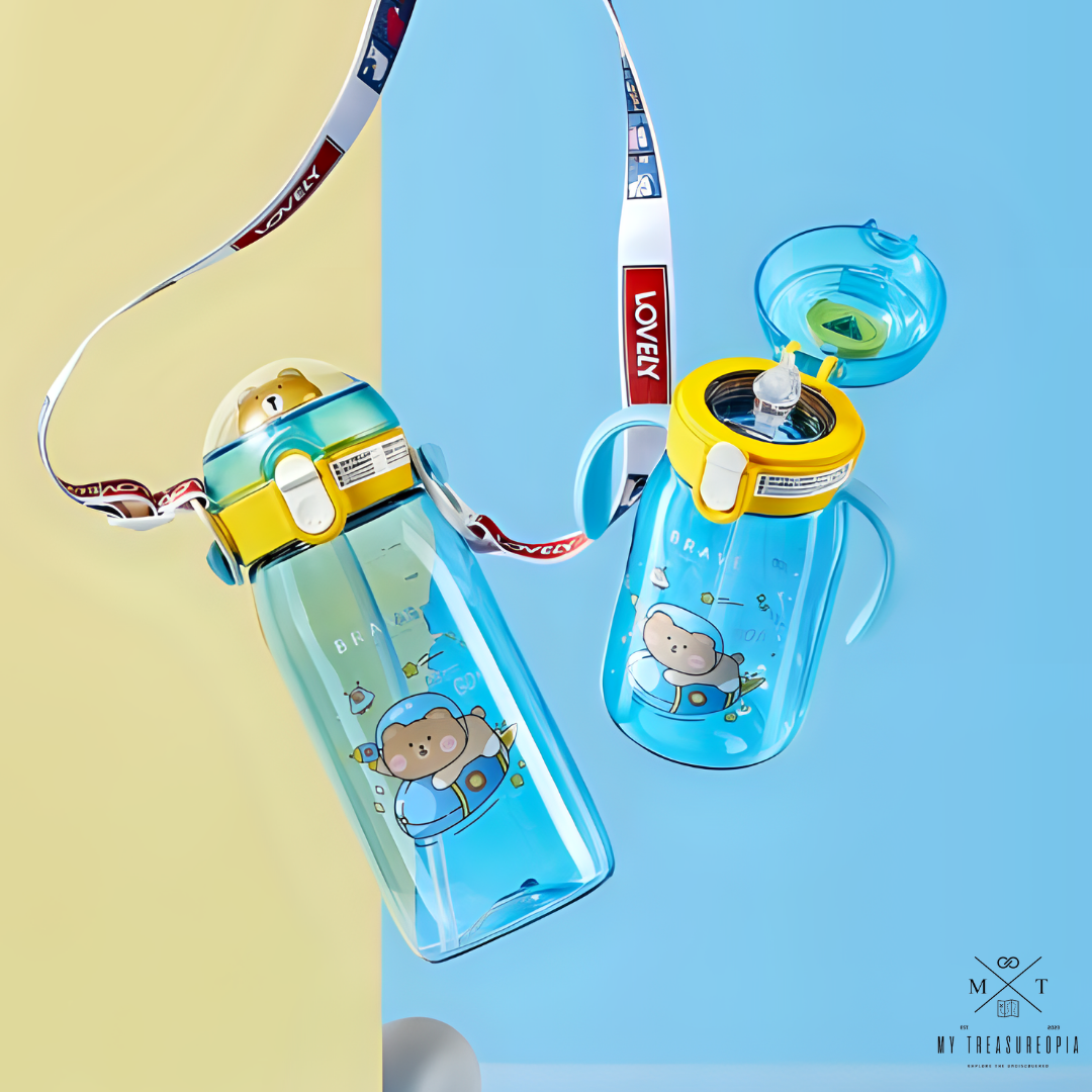 Bear Family Water Bottle - 550ML