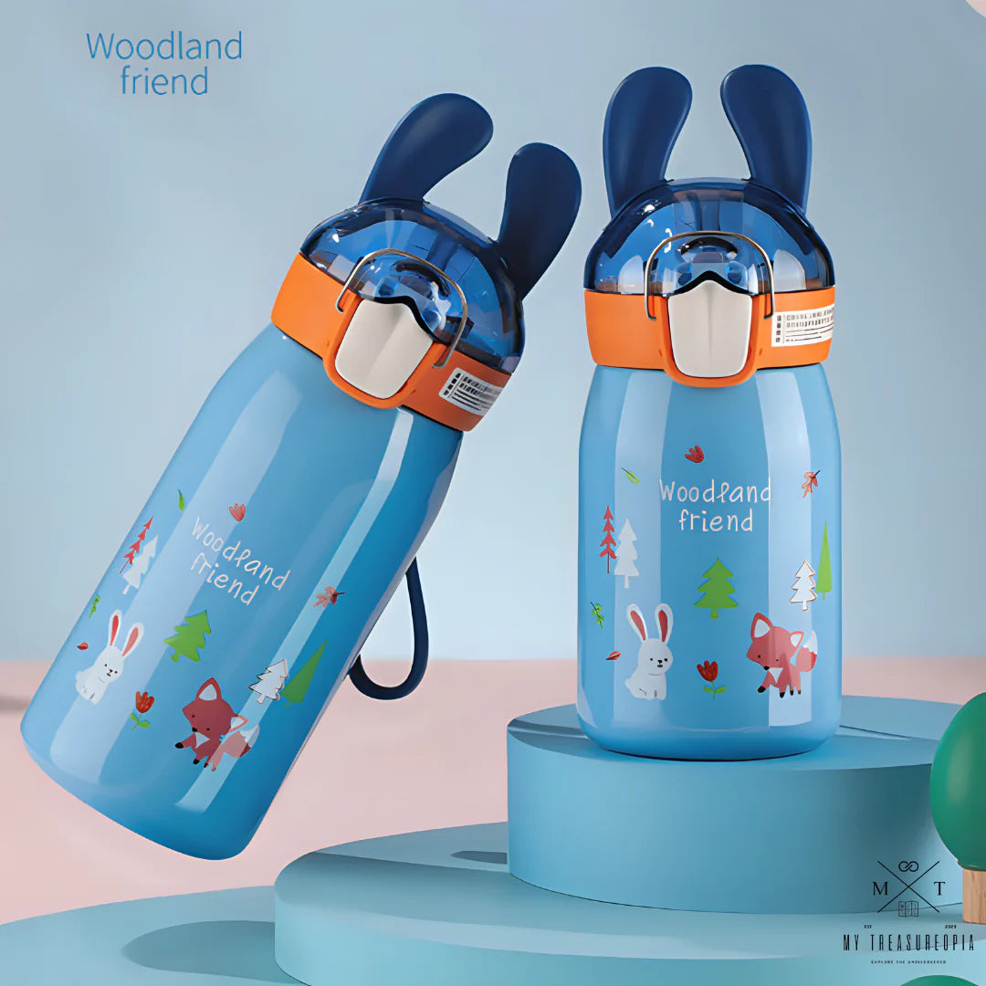 Elephant School Set ( 1 Backpack & 1 Stainless Steel Bottle )